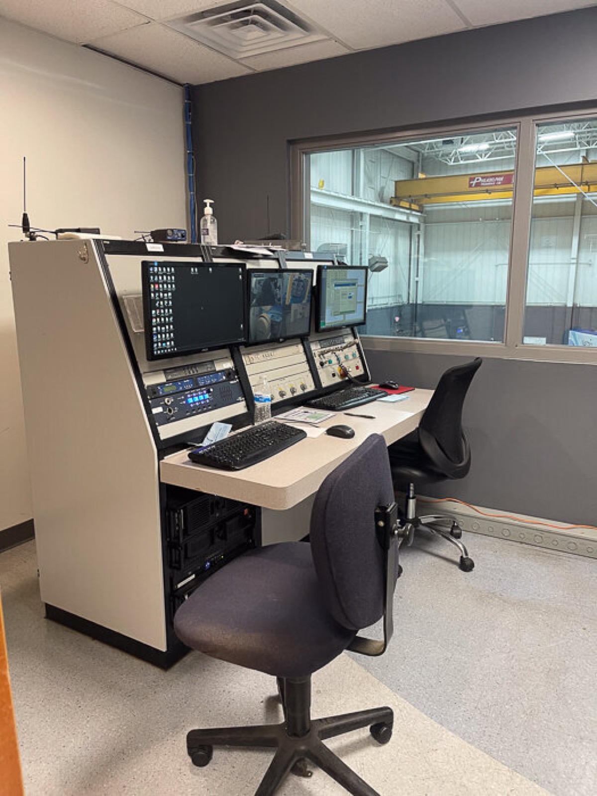 Mission control room